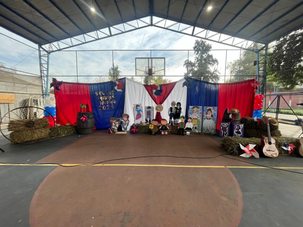 Celebración fiestas patrias 2024 Jardín Infantil Reina de la Paz Fundación Sagrados Corazones