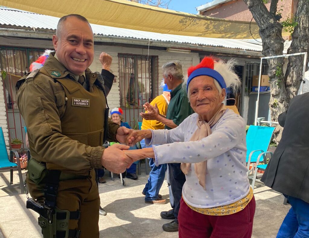 Celebración fiestas patrias 2024 centro padre damián Fundación Sagrados Corazones